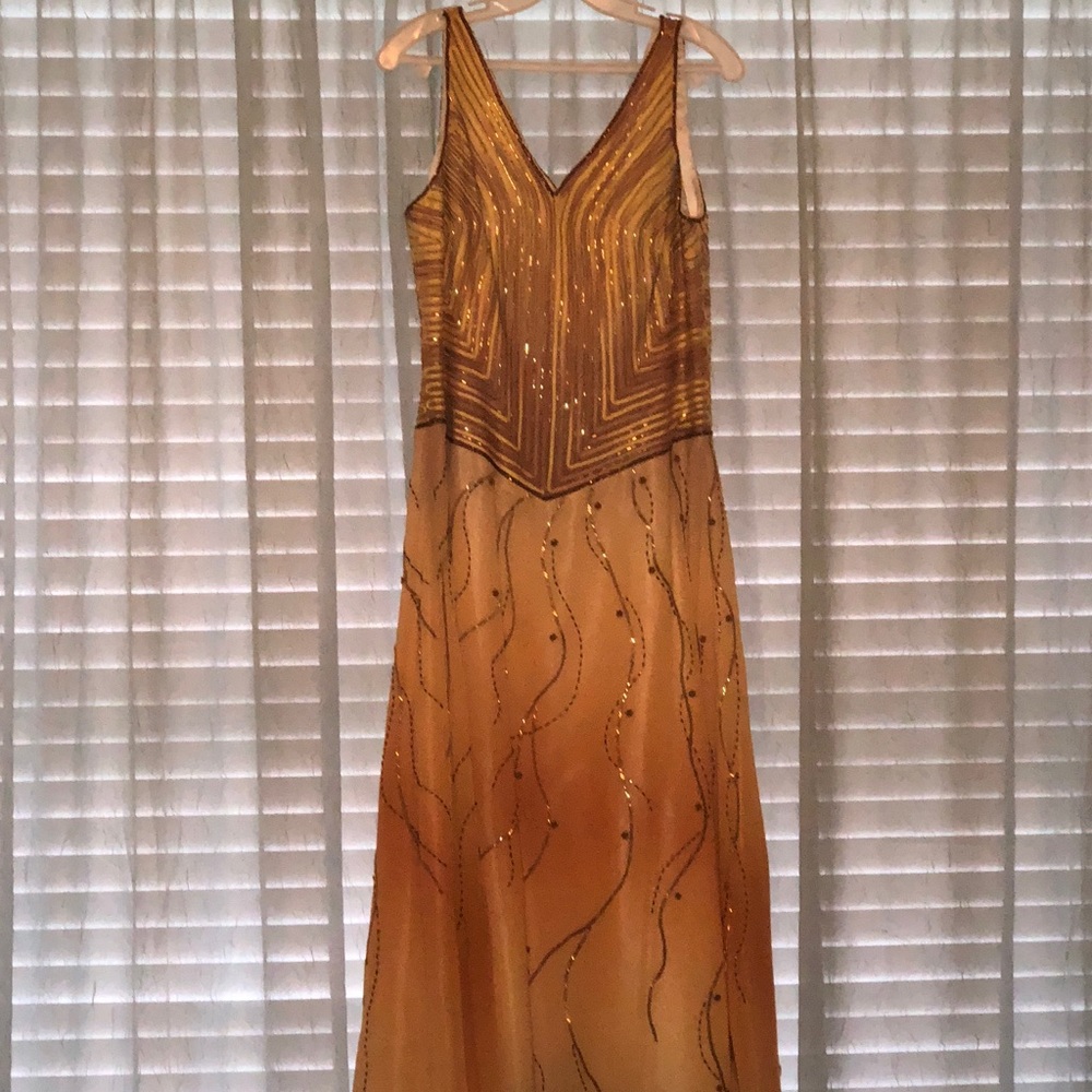 Gold Formal Dress